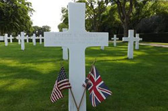 Robert B Holman Grave Marker Cross